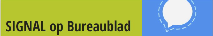 SIGNAL op Bureaublad